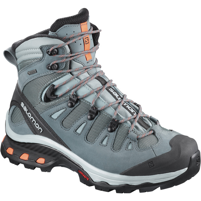 Bottes De Randonnée Salomon Femme Turquoise Clair / Noir - Salomon QUEST 4D 3 GTX® W - France (8027-